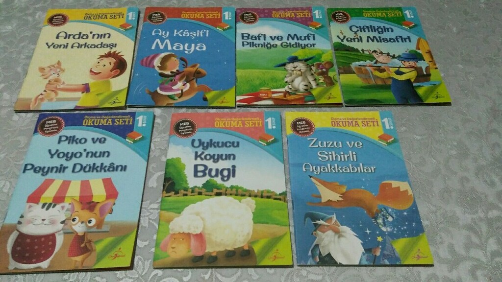 MEB Ölçme ve Değerlendirme Okuma seti, 7 kitap - 2