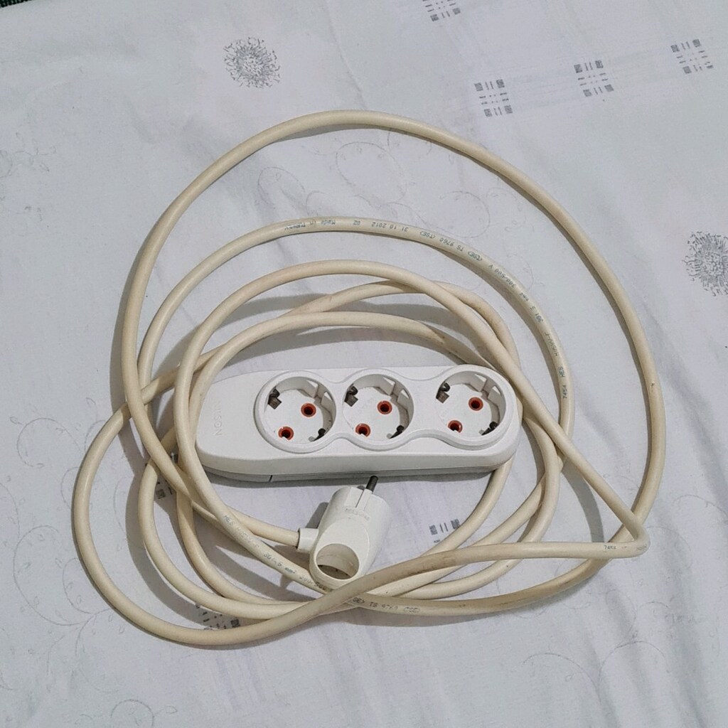 3lü 4m uzatma kablo - 3