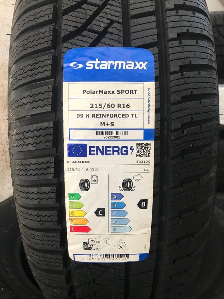 215/60/16 99H Ebat Sıfır Kar Lastiği. Suv - 2
