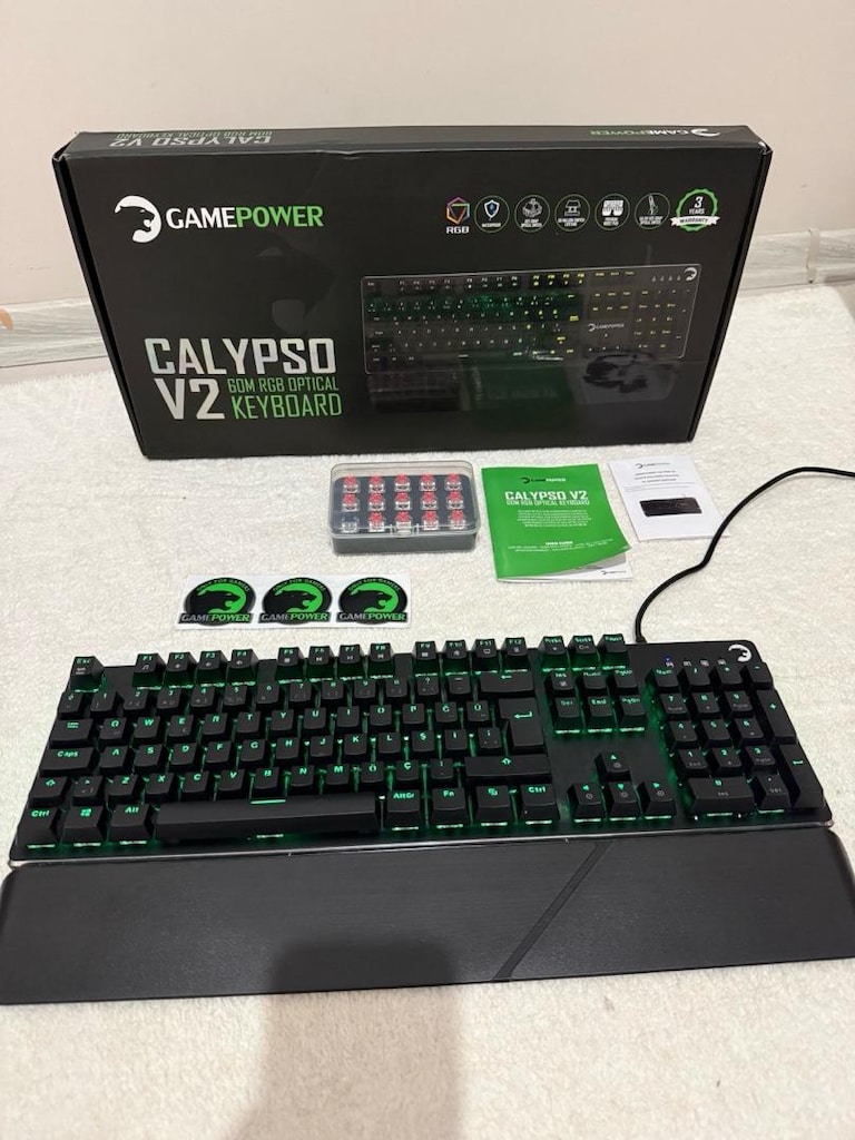 Gamepower Calypso V2 RGB Red Switch - 7
