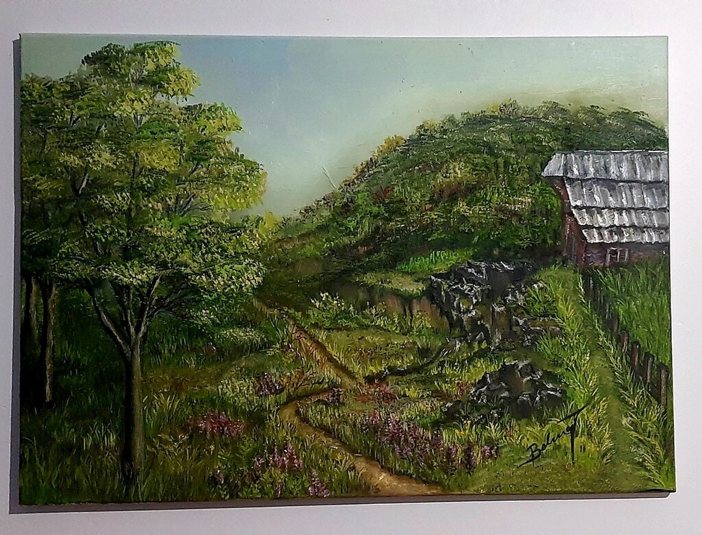 YAĞLIBOYA TABLO 70x50 cm - 2