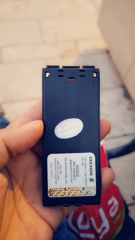 orjinal Ericsson GA628 çok temiz koleksiyonluk telefon 1996-1997 - 4
