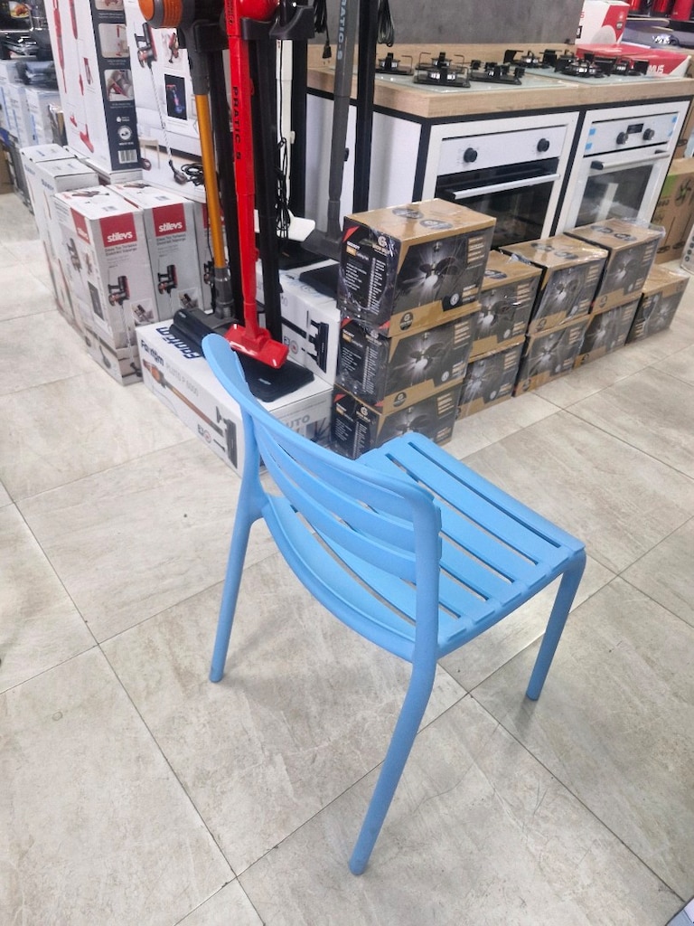 Novussi parma kolsuz sandalye mavi - 7