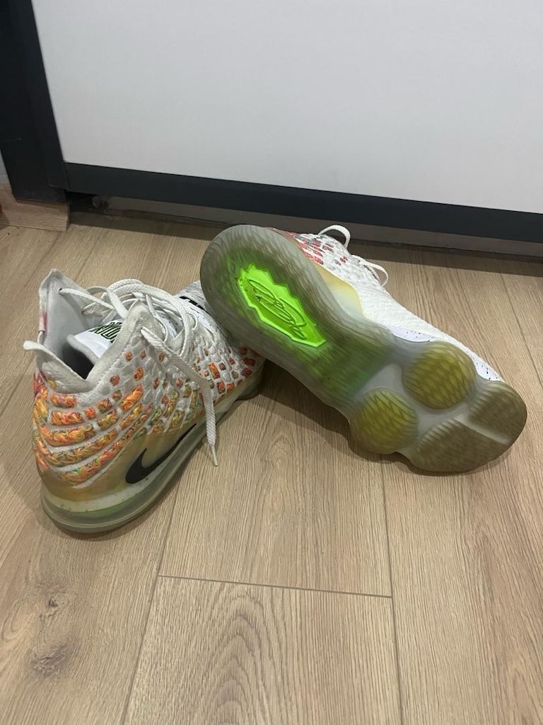 Nike LeBron 17 Air Command Force 49.5 Numara – BQ3177-100 - 9