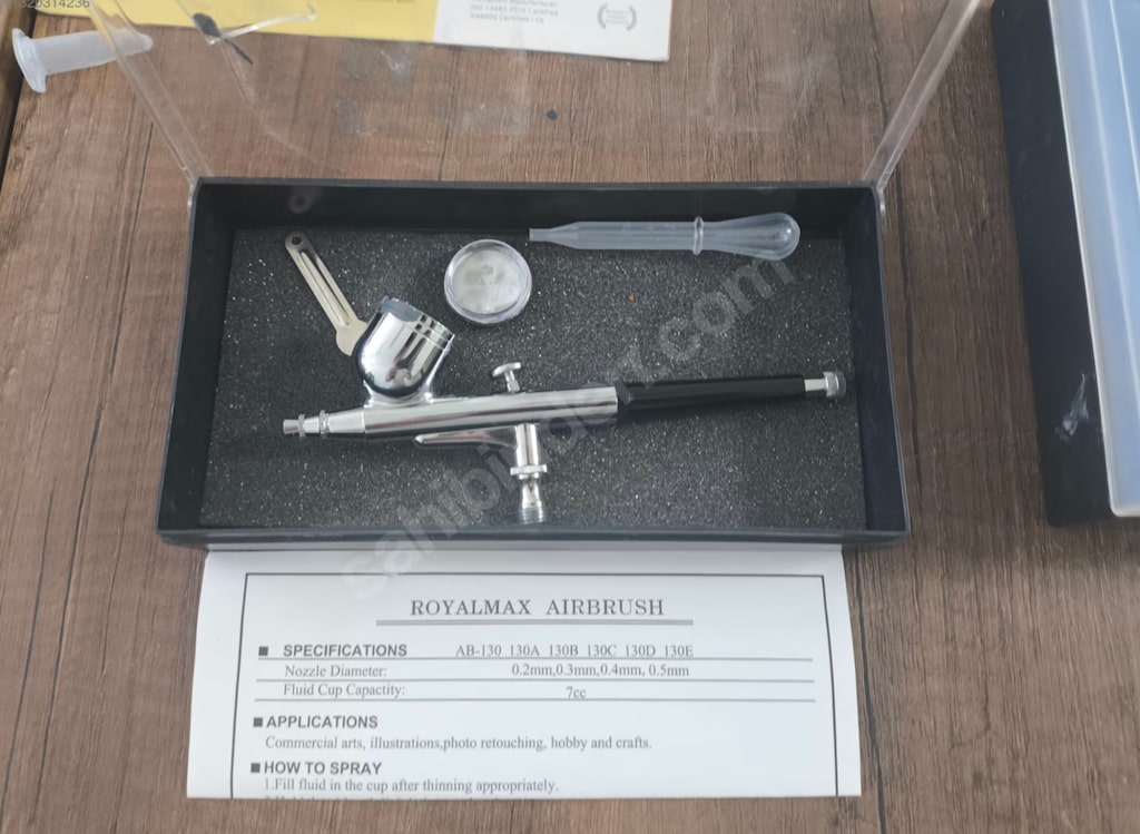 Airbrush Setleri (2 set ancak ayrı ayrı satılabilir)