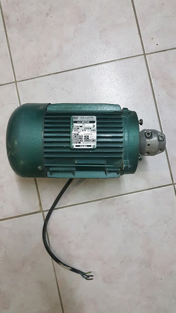 AC motor 2.83 kw hidrofor motoru - 6