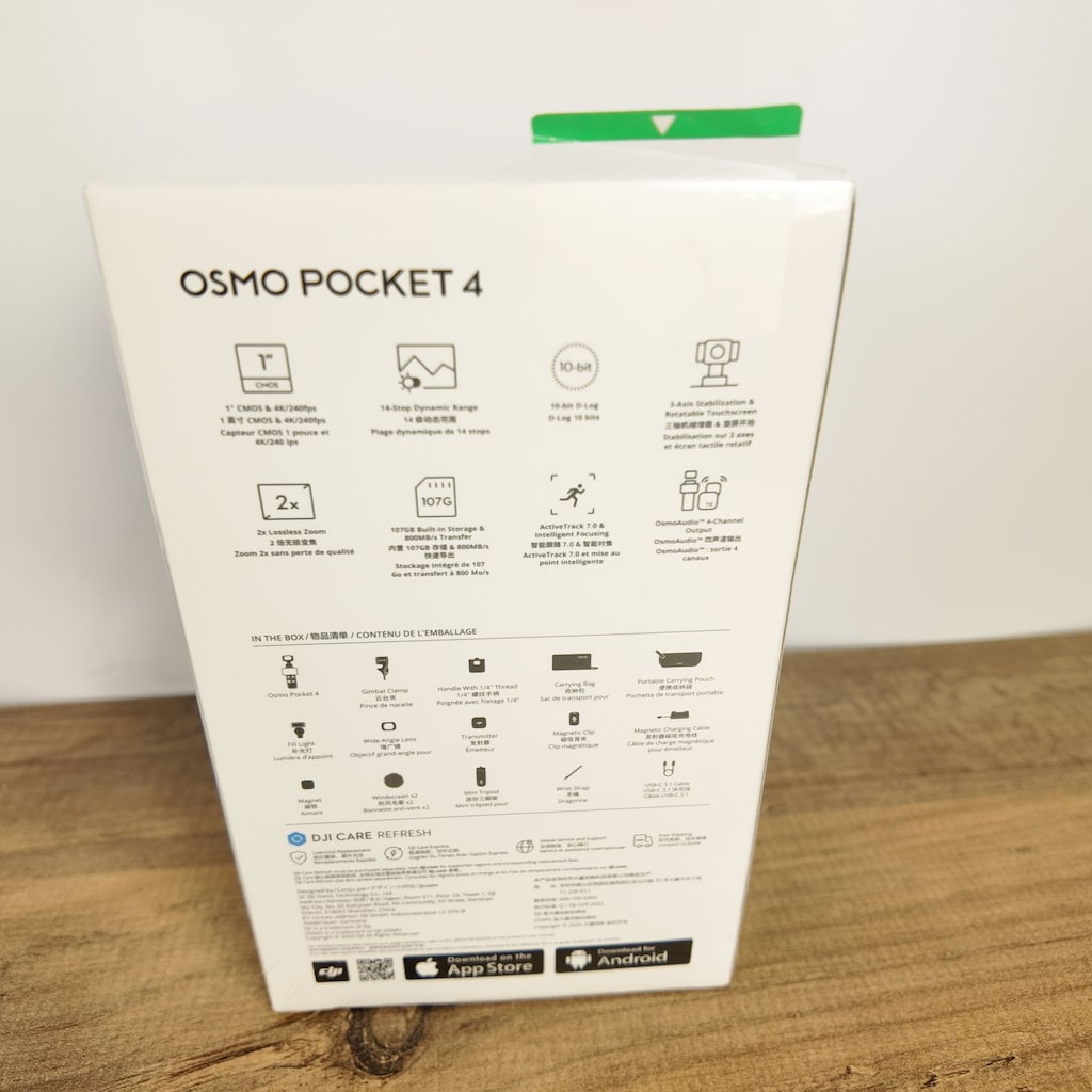 DJI OSMO POCKET 4 CREATOR COMBO AKSİYON KAMERASI SIFIR ÜRÜN - 2