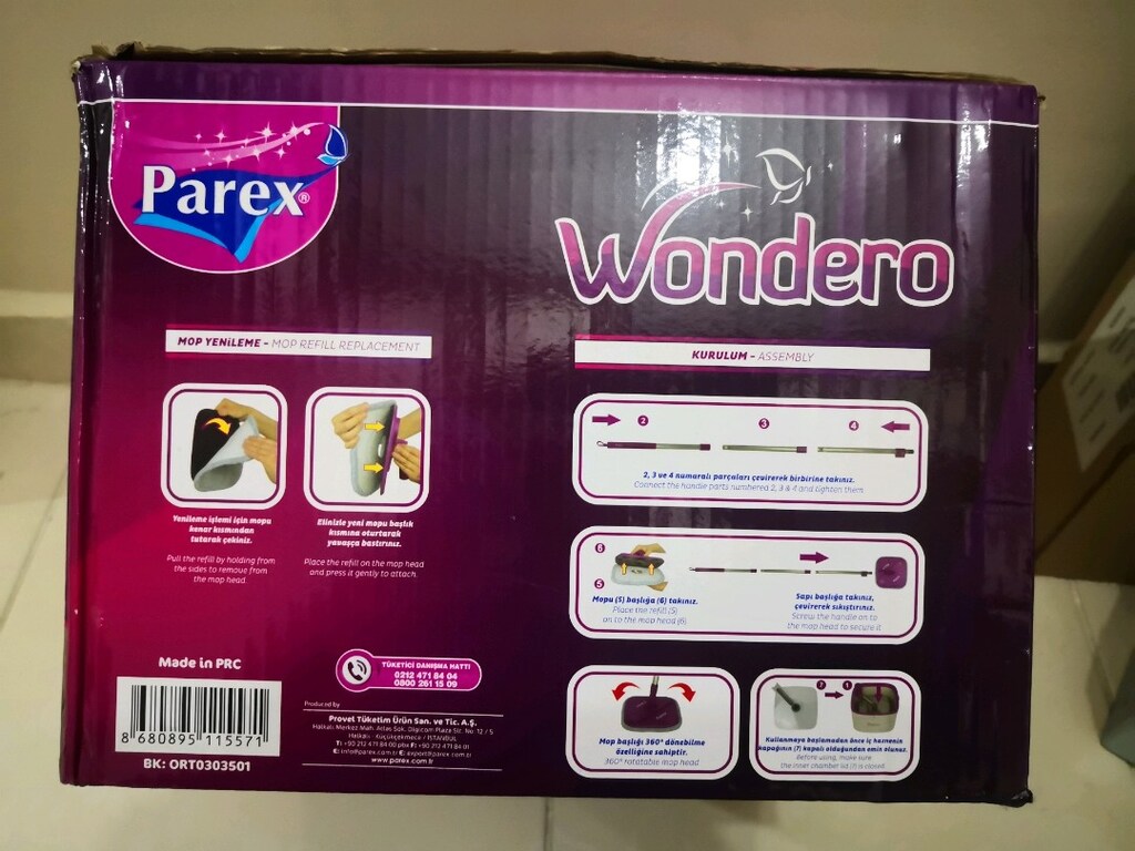 parex wondero otomatik temizlik seti - 8