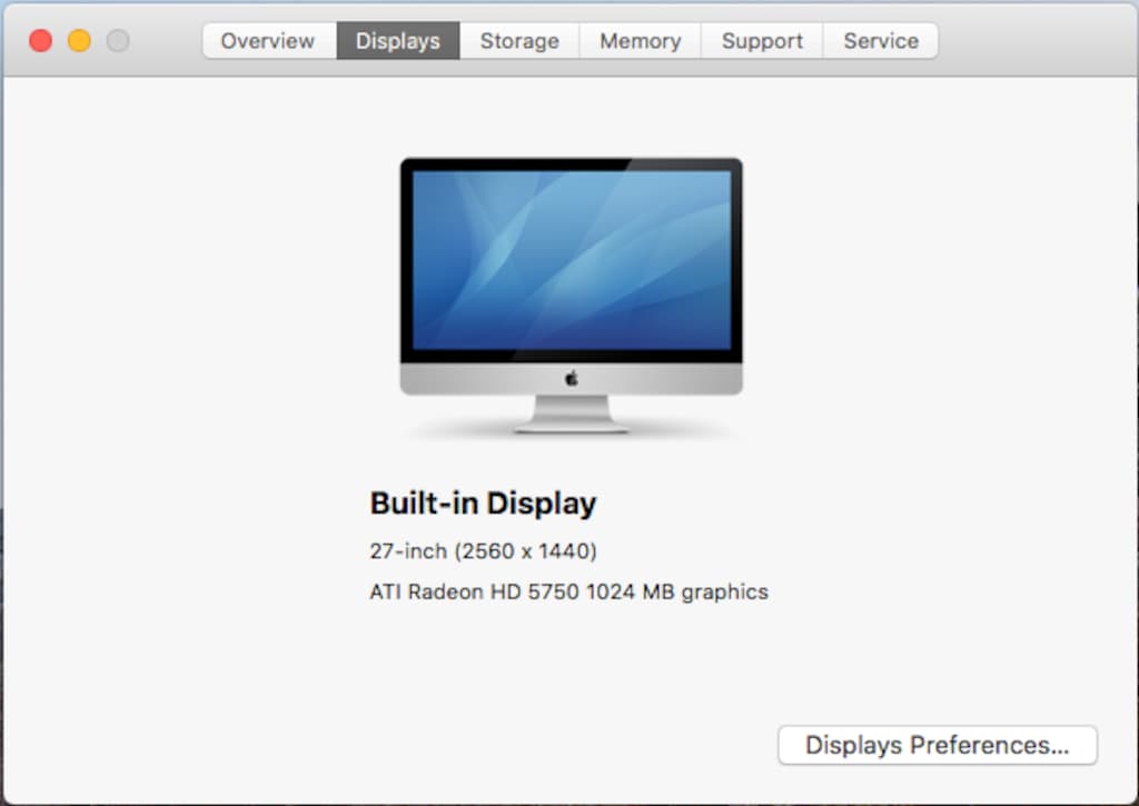 iMac Mid 2010 27" i7 12 GB RAM 250GB SSD 1TB HDD - 5