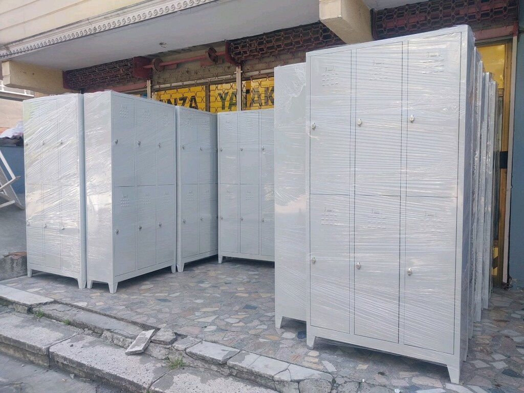 6 KAPILI SOYUNMA DOLABI UCRETSIZ TESLİMAT - 4