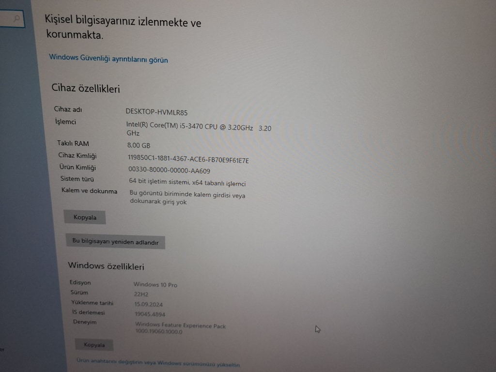 HP PRO OYUN BILGISAYARI - 6