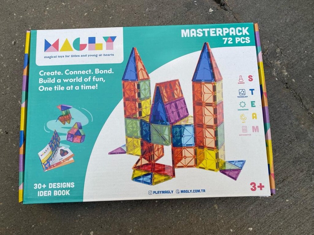 Magly Manyetik Yapı Blokları 72 Parça - 3
