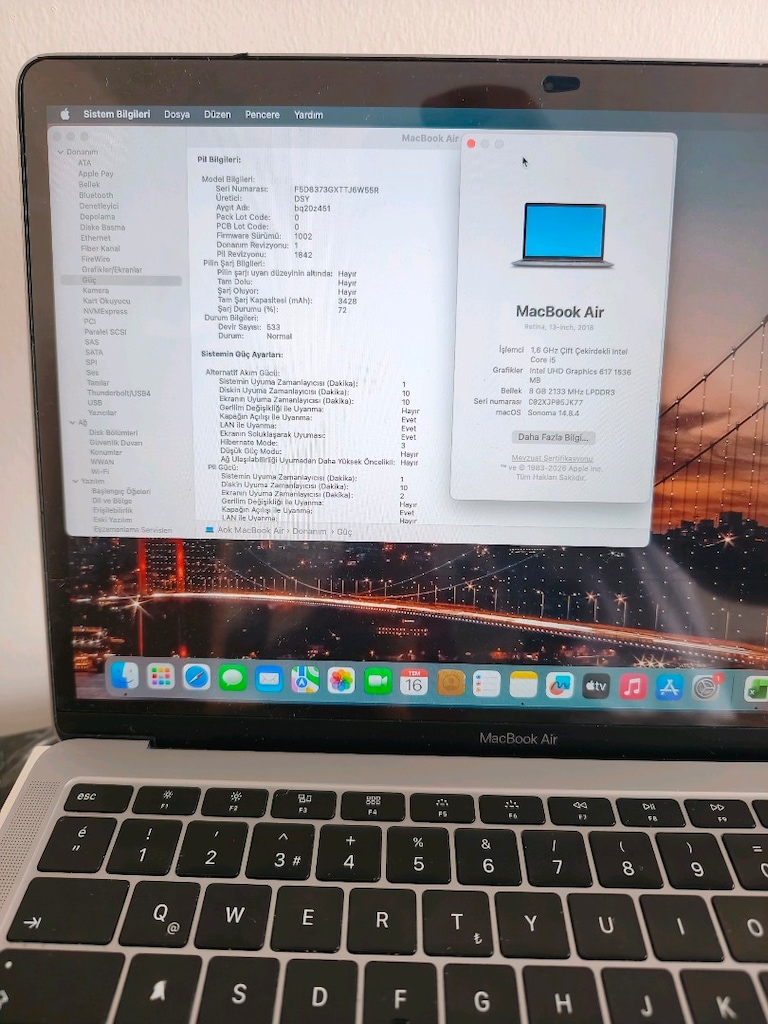 Tertemiz Macbook Air 2018 - 3