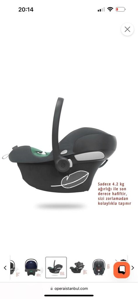 cybex Aton b2 puset - 2