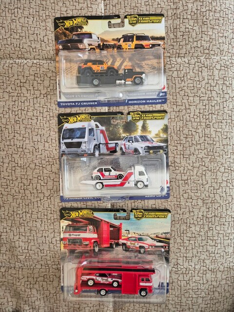 Hot Wheels Car Culture Team Transport #80 #81 #82 yurtdışı diecast