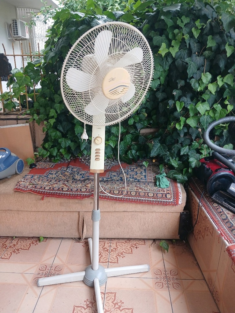 RAKS 3KADEMELİ BÜYÜK BOY VANTİLATÖR SAĞA SOLA DÖNÜYOR SORUNSUZ GÜÇLÜ - 5