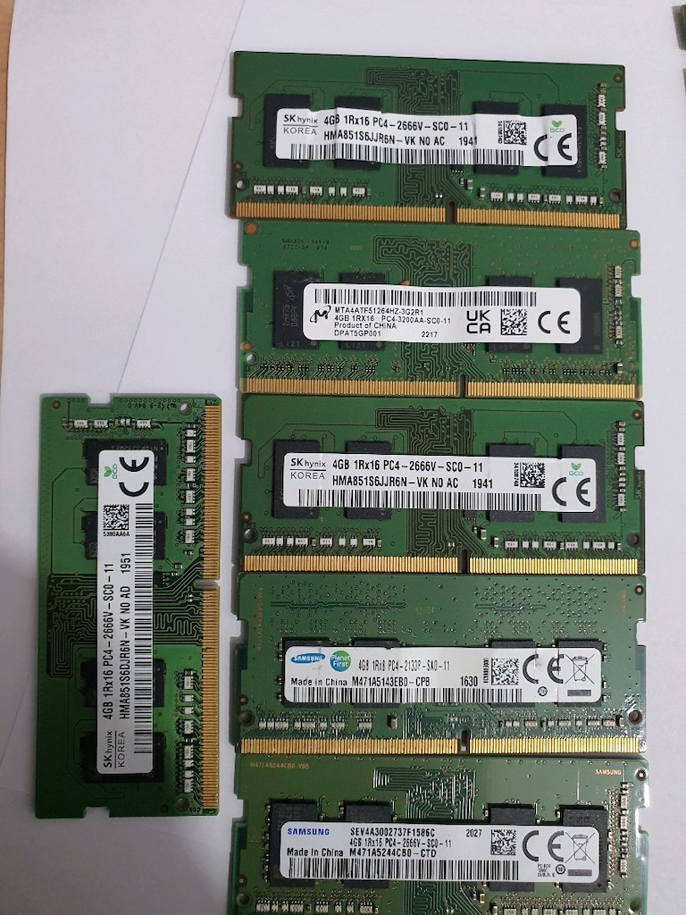 laptop ddr3 ddr4 4 gb ram - 5
