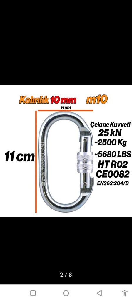 Çekme Halatı Çelik Halat Kurtarma - 2