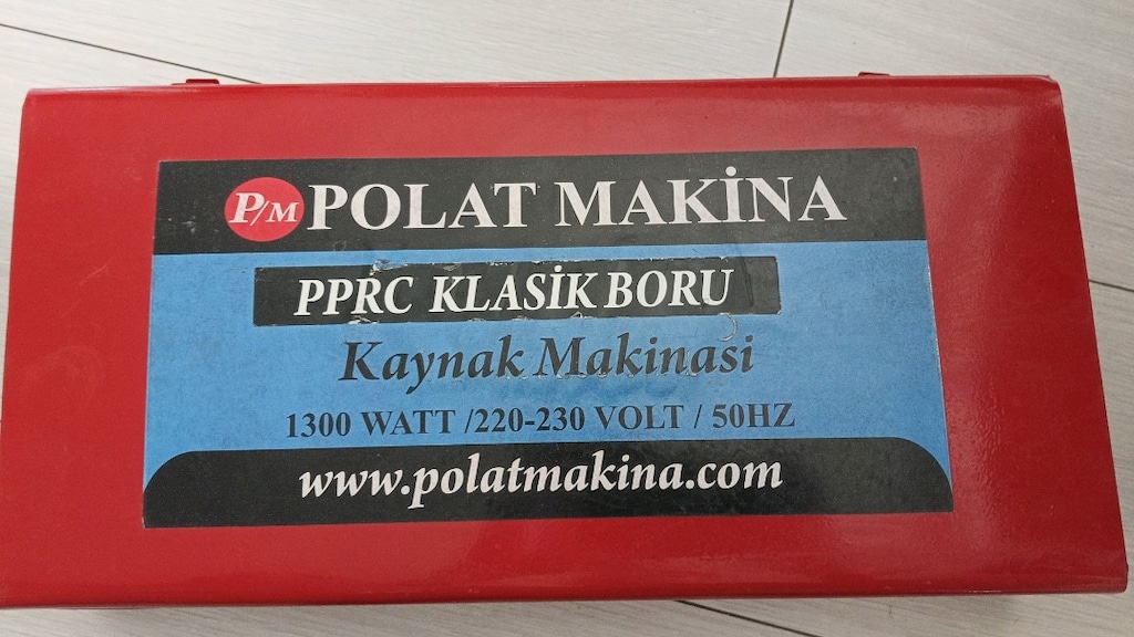 plastik boru kaynak makinası - 2