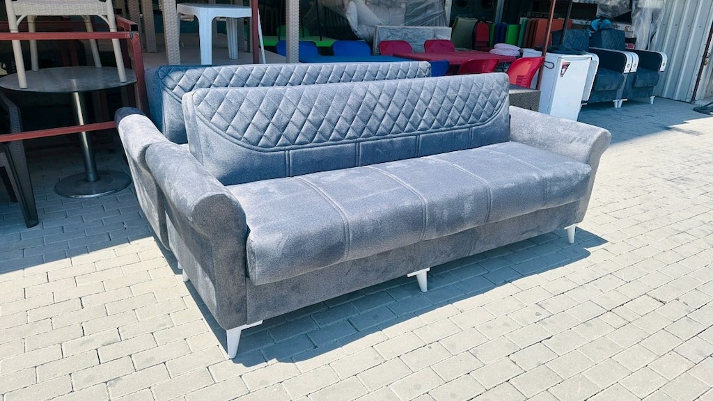 komple sıfır yenilenmiş çekyat takımı 2 adet 3lü - 6