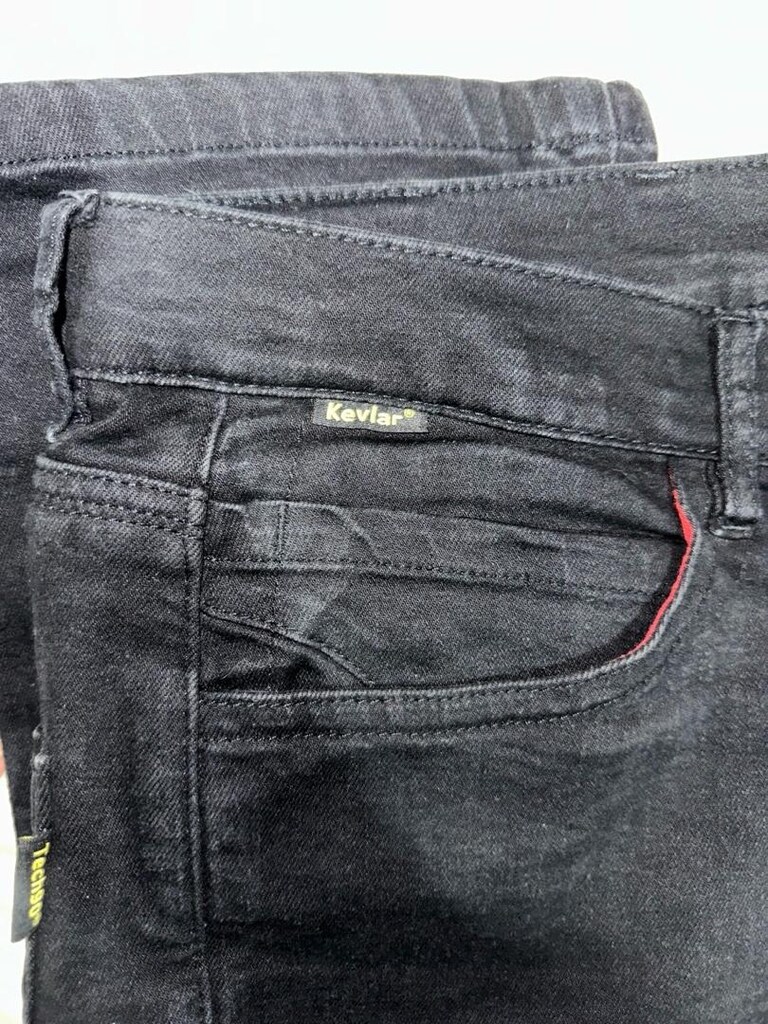 Tech90 Kevlar Kot Pirate Motosiklet Pantolonu - 8