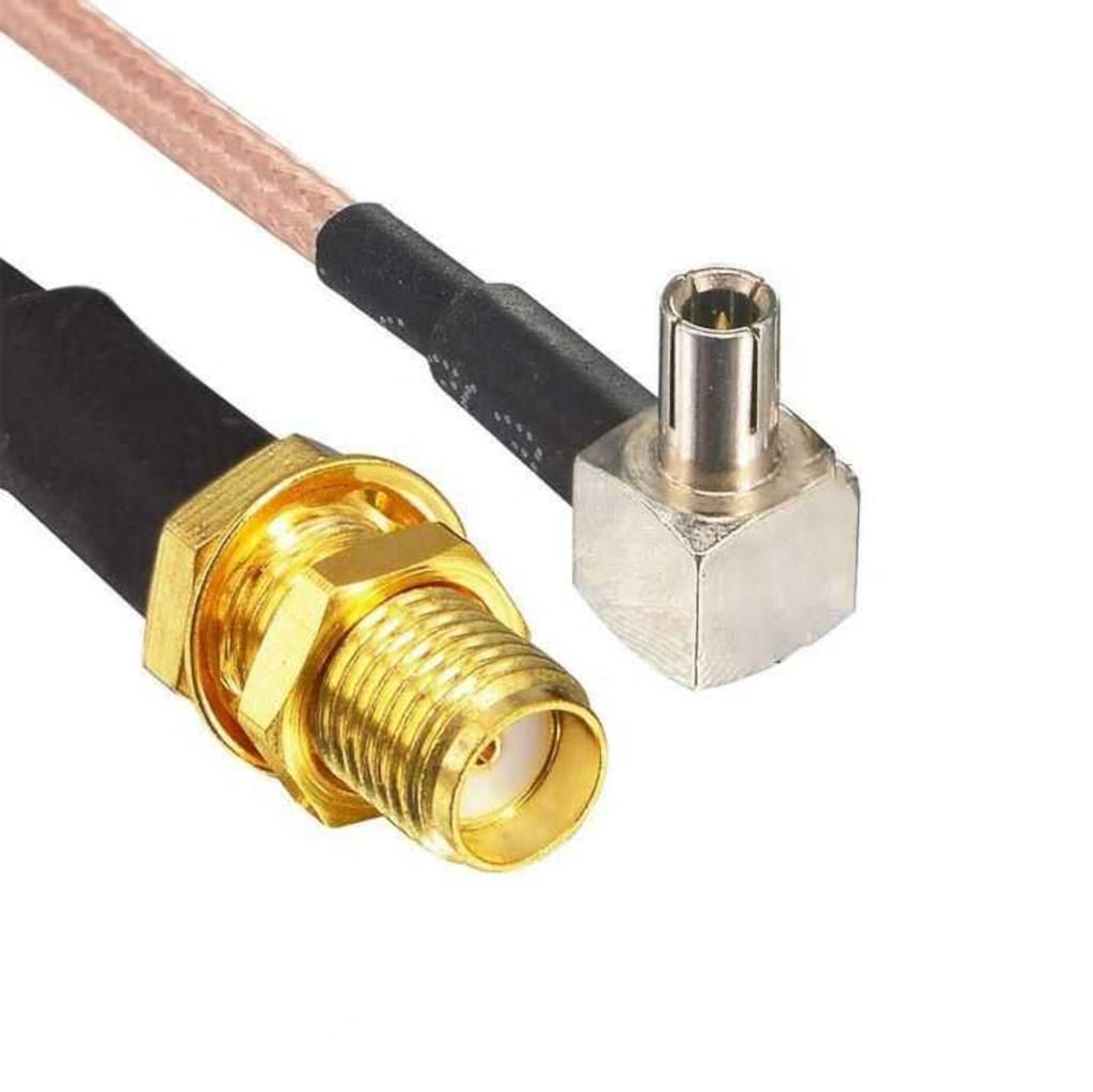 9 cm TS9 JW Erkek To SMA Dişi Anten Çevirici RG316 Kablo - 2