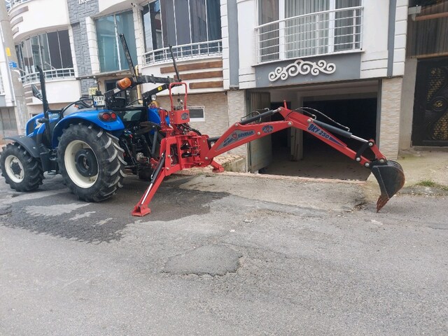 traktör arkası Mini kazıcı