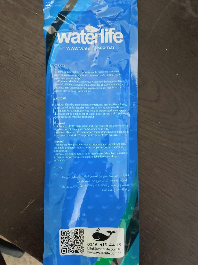 Reverse osmosis Dijital Su Arıtma Cihazı. Water life - 9