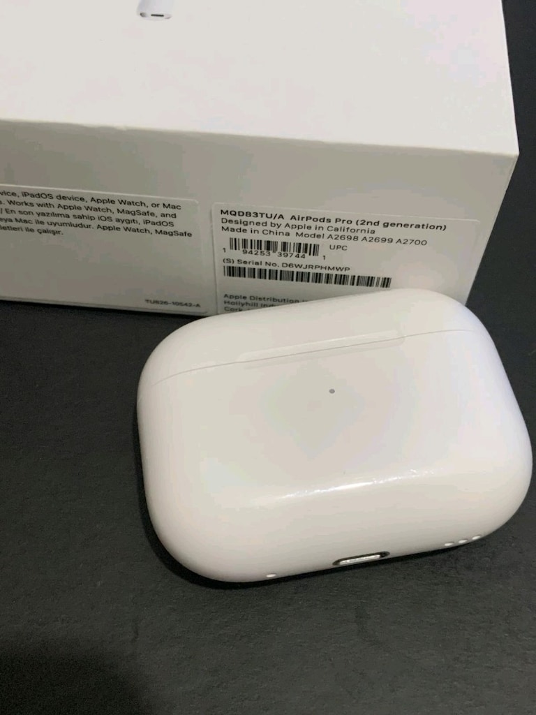 ORİJİNAL Airpods Pro 2 ŞARJ KUTUSU A2698-2699-2700 KUTU SORUNSUZ - 4