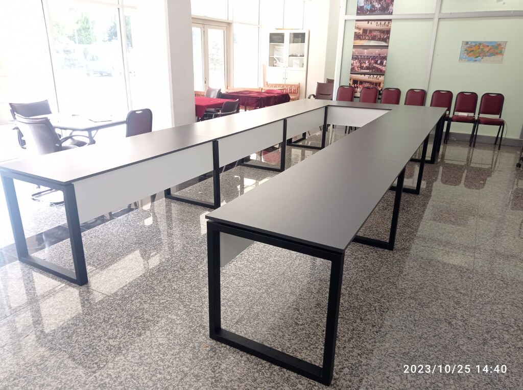 U MASA / ÖĞRETMENLER ODASI MASASI / İSTENİLEN ÖLÇÜ / ARAL OFİS - 4