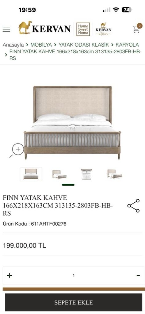 Kervan Karyola - 6