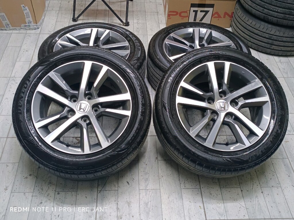 16 - 5x114.3 HONDA CİVİC Fe1 ORJİNAL JANT LASTİK TAKİMİ - 7