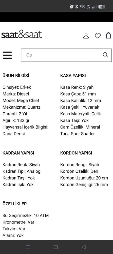 diesel erkek saat dz- 4323 - 11