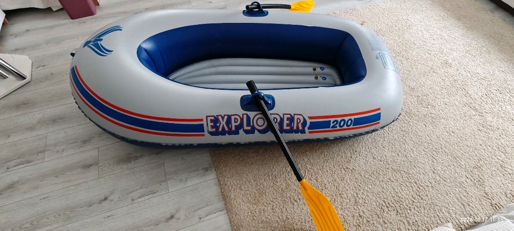 ÜRÜN SIFIR HİÇ KULLANILMADI EXPLORER 200 MARKA BOT 250 KG TAŞIMA YÜKÜ - 2