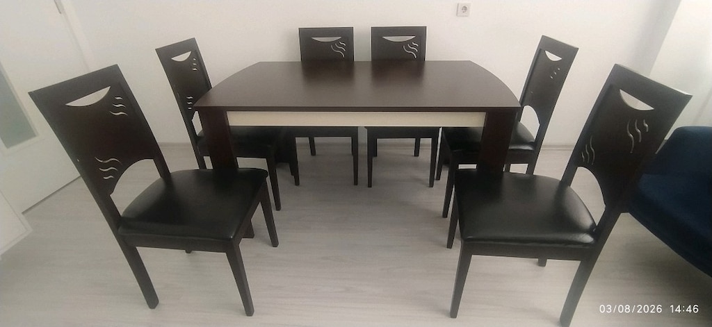 6 kişilik yemek masası - 3