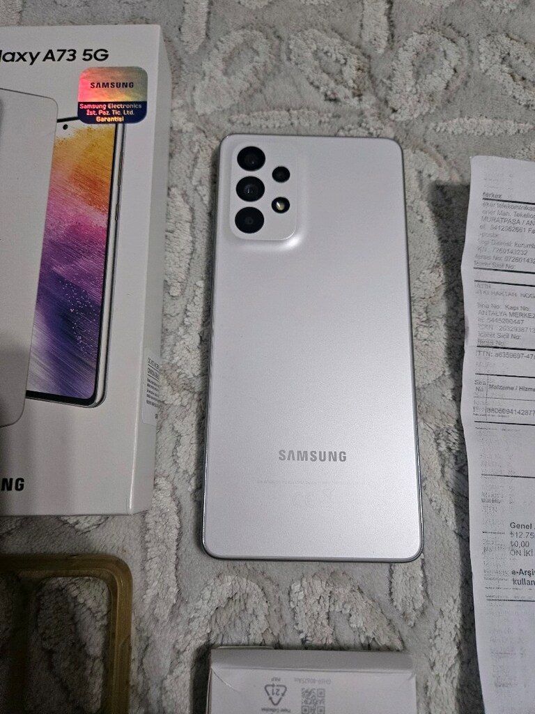 Samsung A73 5G 128Gb Hafıza 8Gb Ram - Sıfırdan farksız. Sorunu sıkın - 5