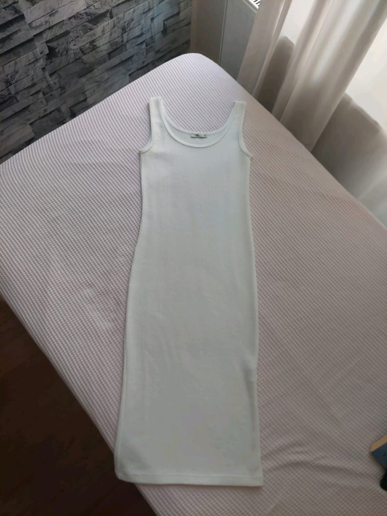 Beyaz Kadın Elbise - 5