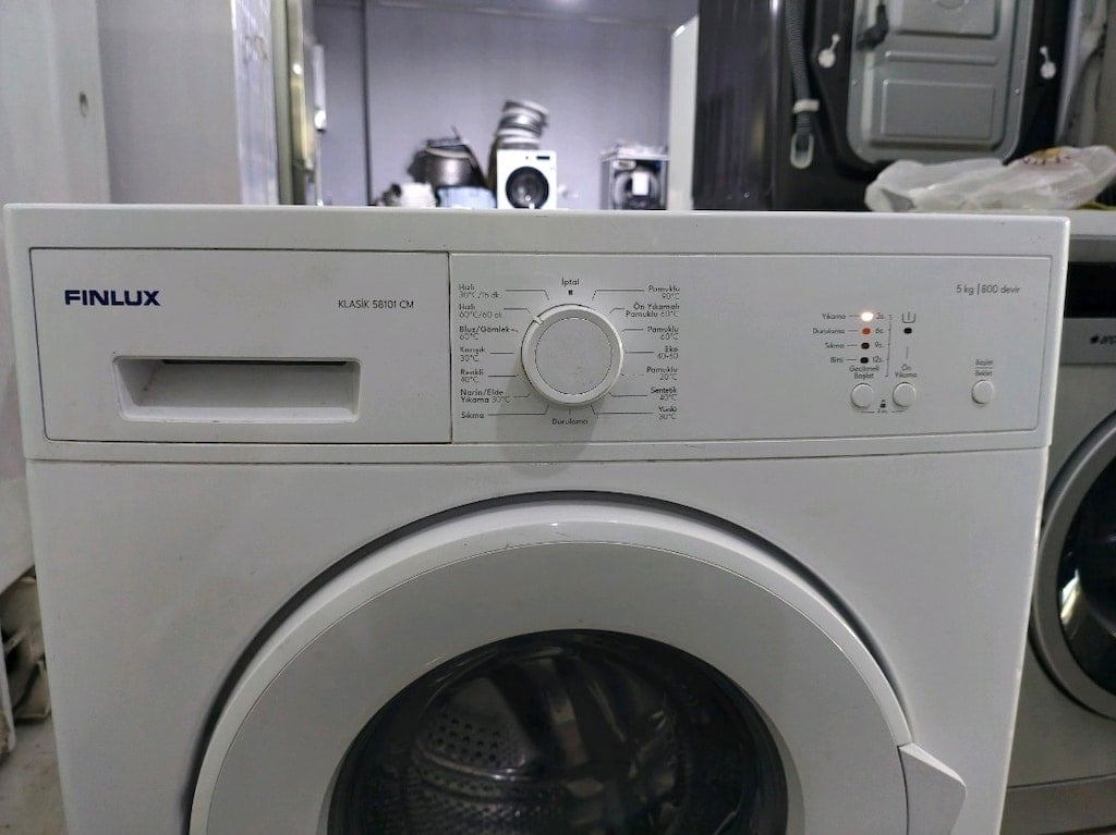 4.000 TL Etkin 4.000 TL Etkin Finlux 5 kg çok temiz çamaşır makinesi 4 - 5
