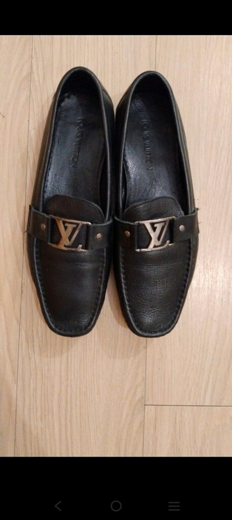 Louis Louis Vuitton siyah deri loafer, - 9