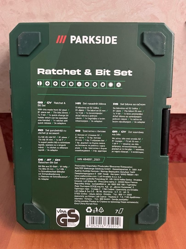 PARKSİDE CIRCIRLI Bits Seti 81 parça - 4