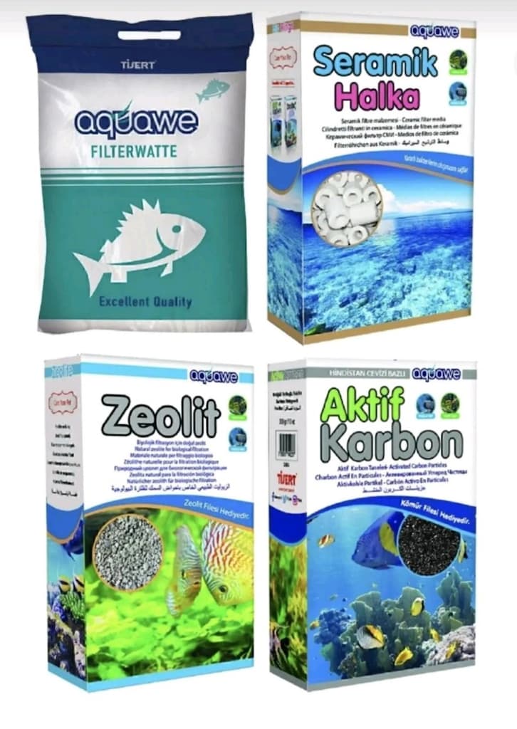 Masrafsız Hobi icin tam kurulu set akvaryum - 8