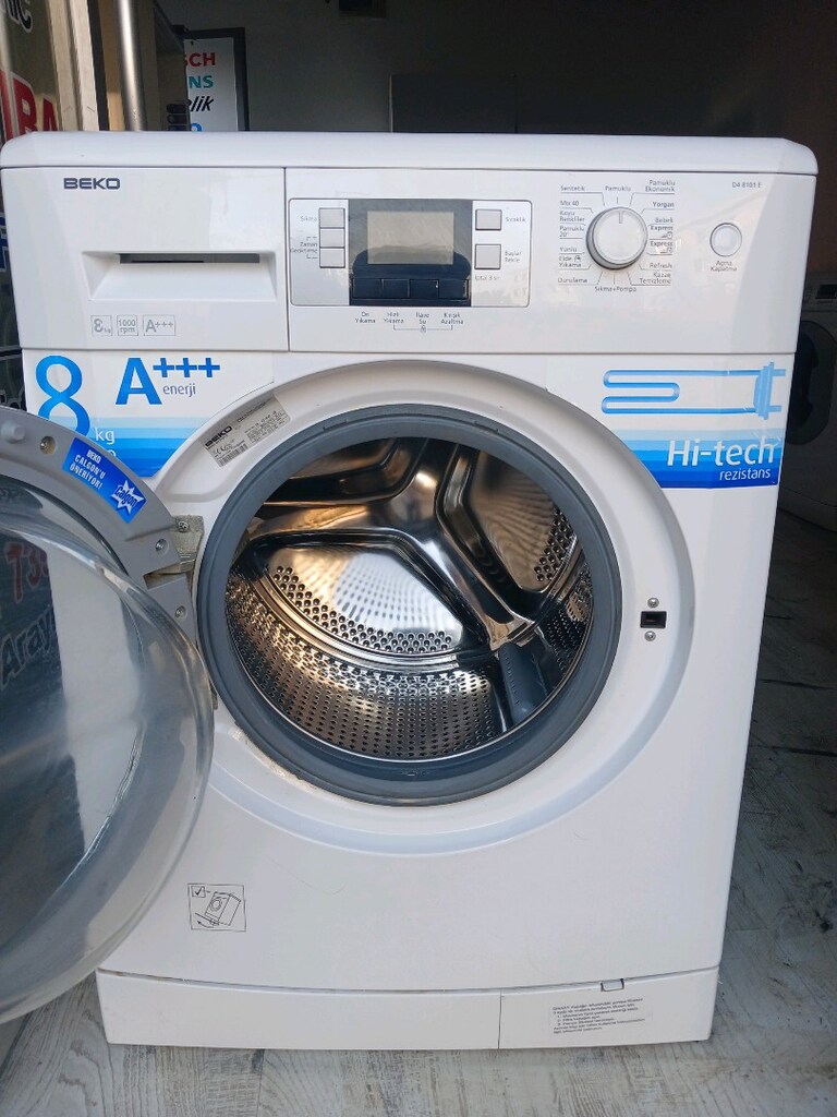 BEKO 8 KG A+++ YORGAN YIKAMA VE 14 DK KISA YIKAMA EVE TESLİM - 2