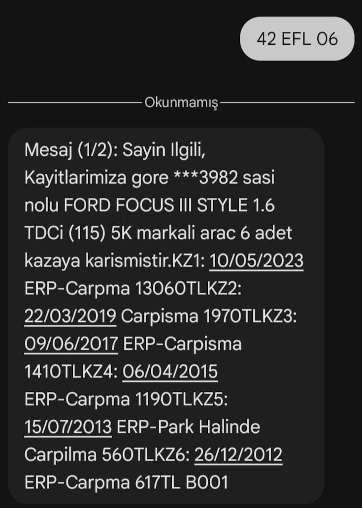 SAHİBİNDEN ORJİNAL DEĞİŞENSİZ STYL PAKET 115 LİK FOCUS 3 - 20