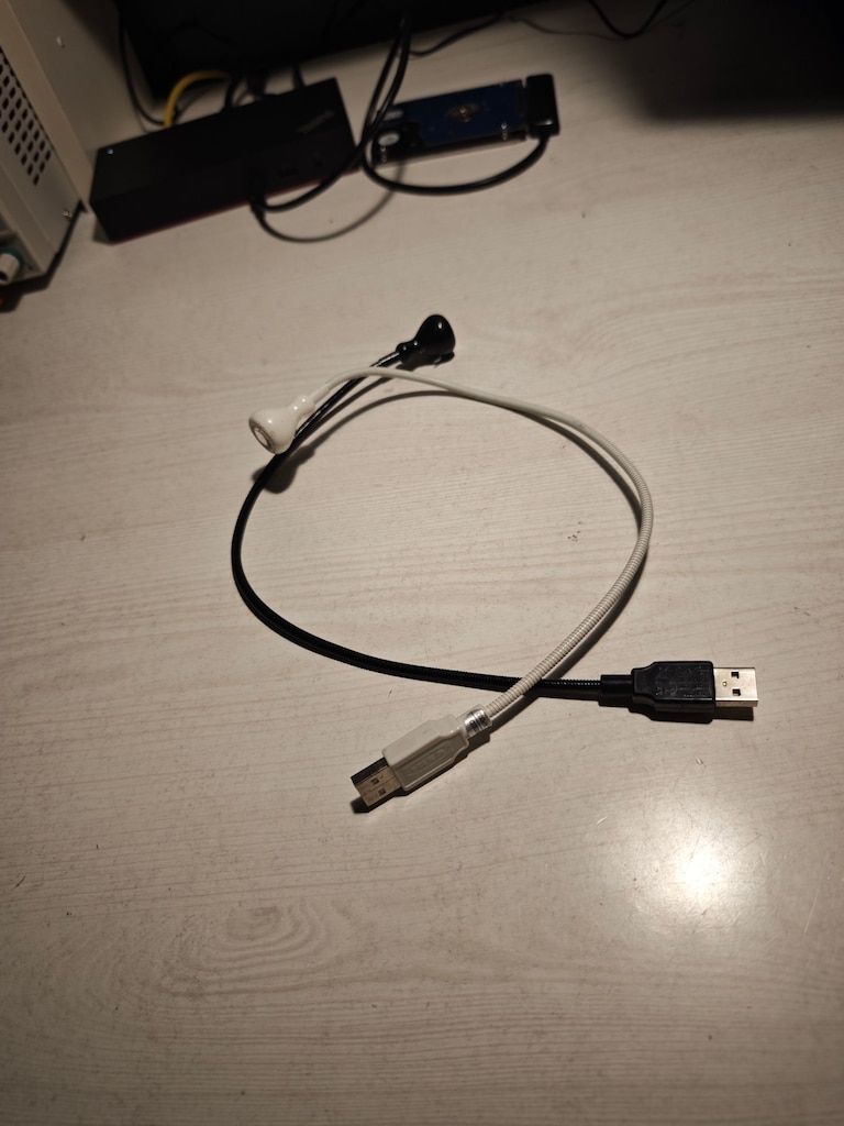 ıkea jansjö Usb Led lamba 2 adet siyah ve beyaz - 8