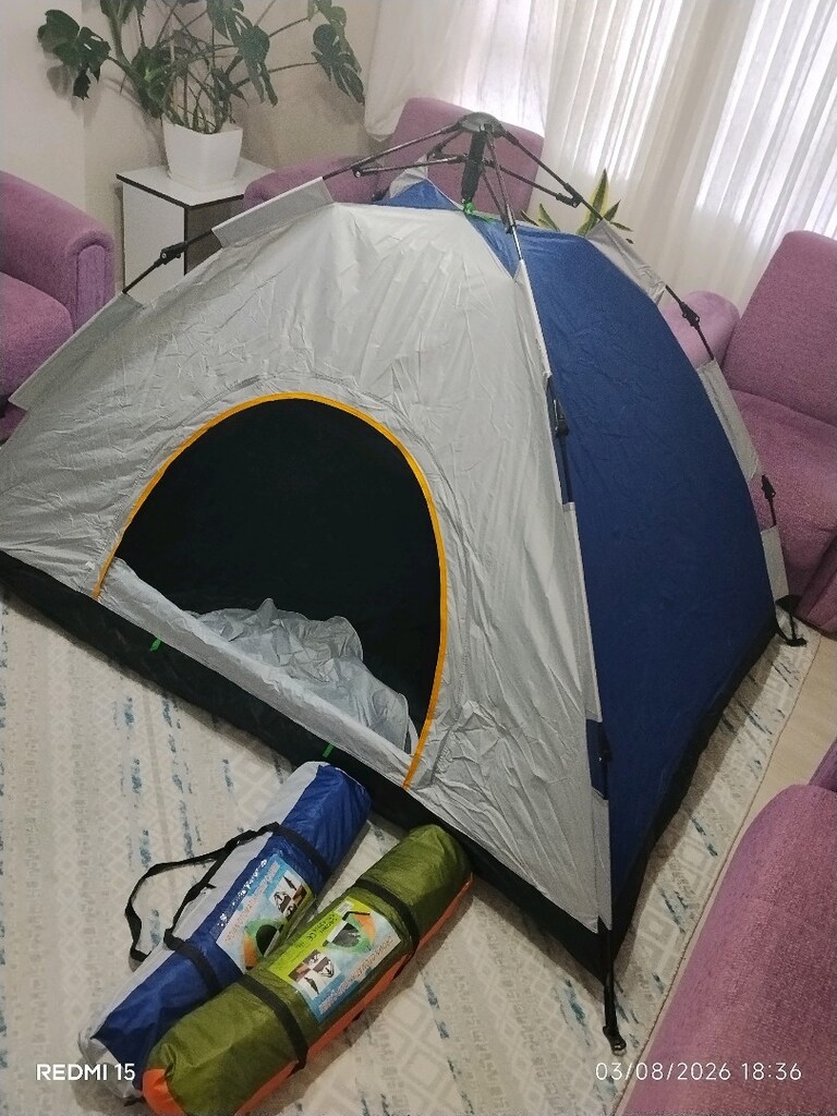 KAMP ÇADIRI 200*150*125 OTOMATİK KURULUM SIFIR ÜRÜN - 4