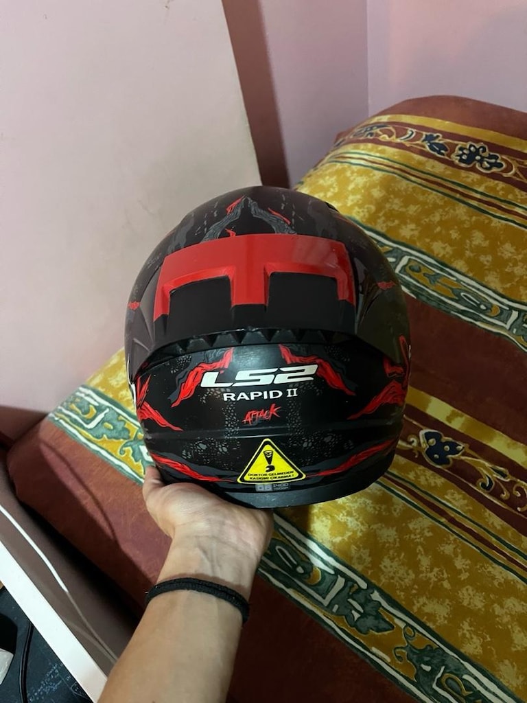 LS2 RAPİD 2 MOTORSİKLET KASKI - 3