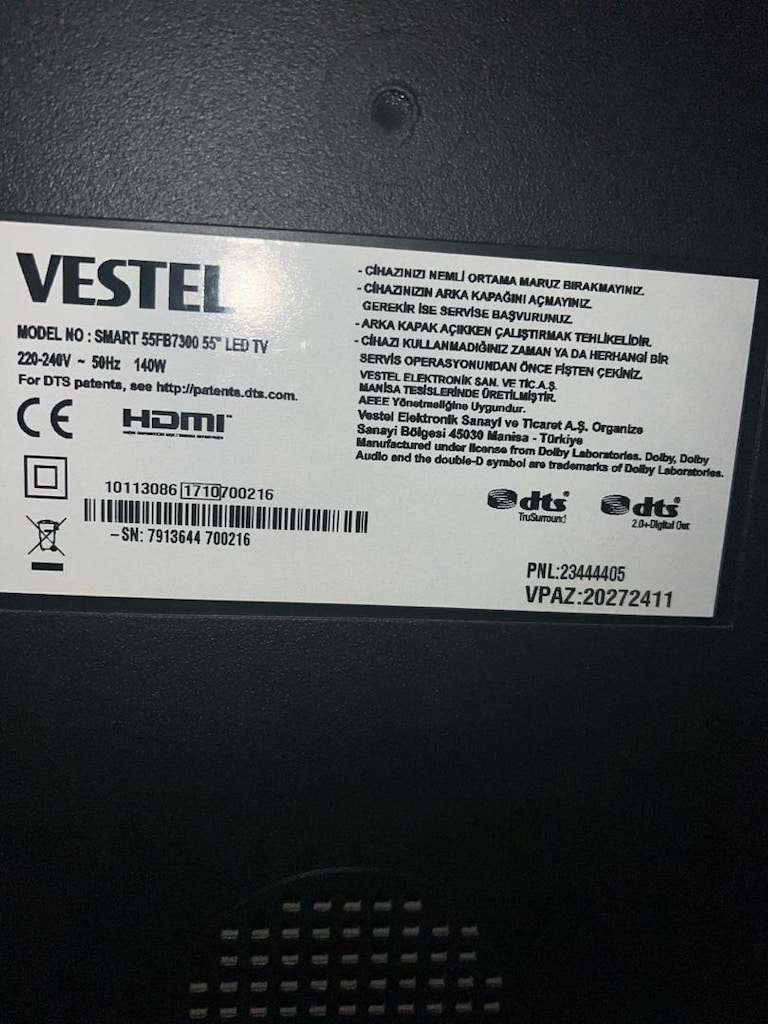 Vestel tv - 3
