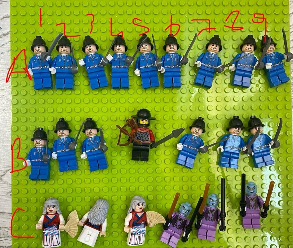 Lego karışık Karakterler - 11