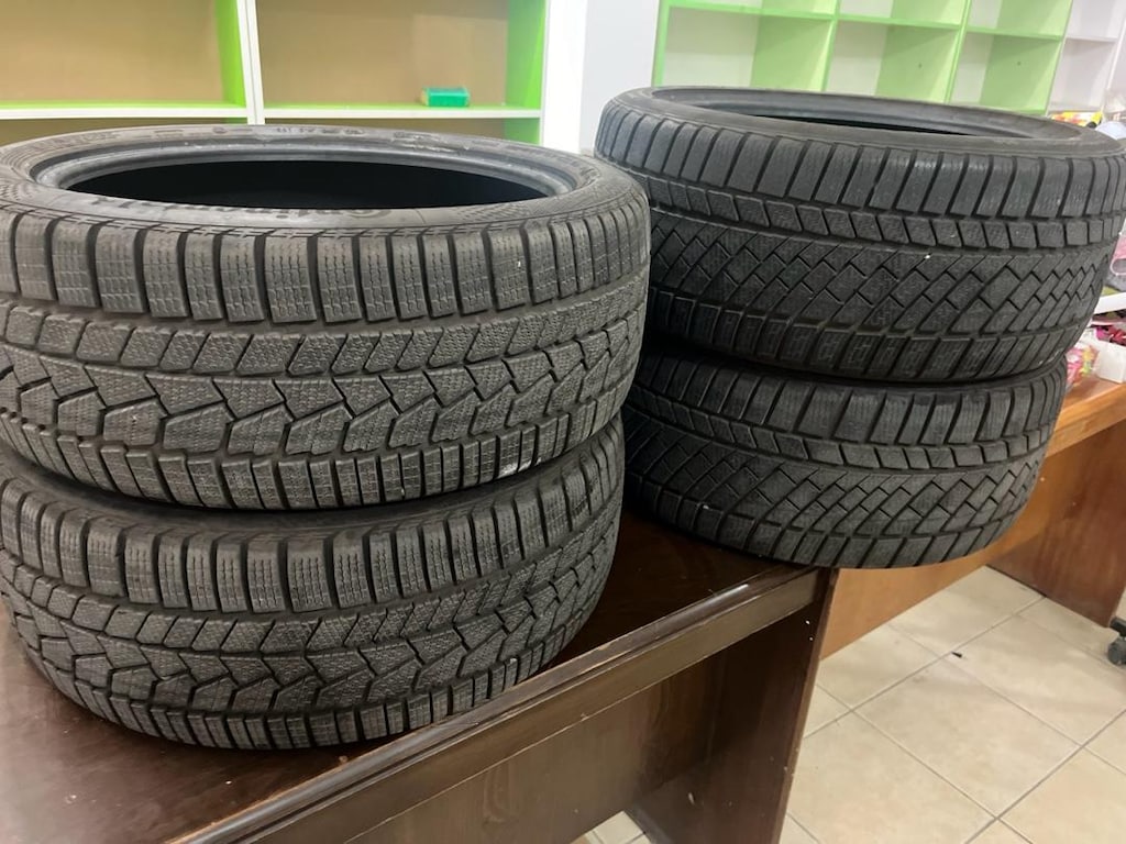 continantal marka kışlık sıfır ayarında işlemsiz 4 adet takım lastik - 5