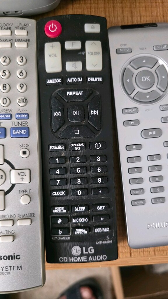 Sony, Technics, panasonic, Philips müzik seti, Pioneer dvd kumandaları - 9